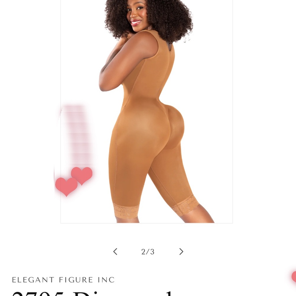 Women's Shapewear Bodysuit in Tan